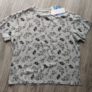 UNIQLO Women's T-shirt Timothy Goodman SPRZNY